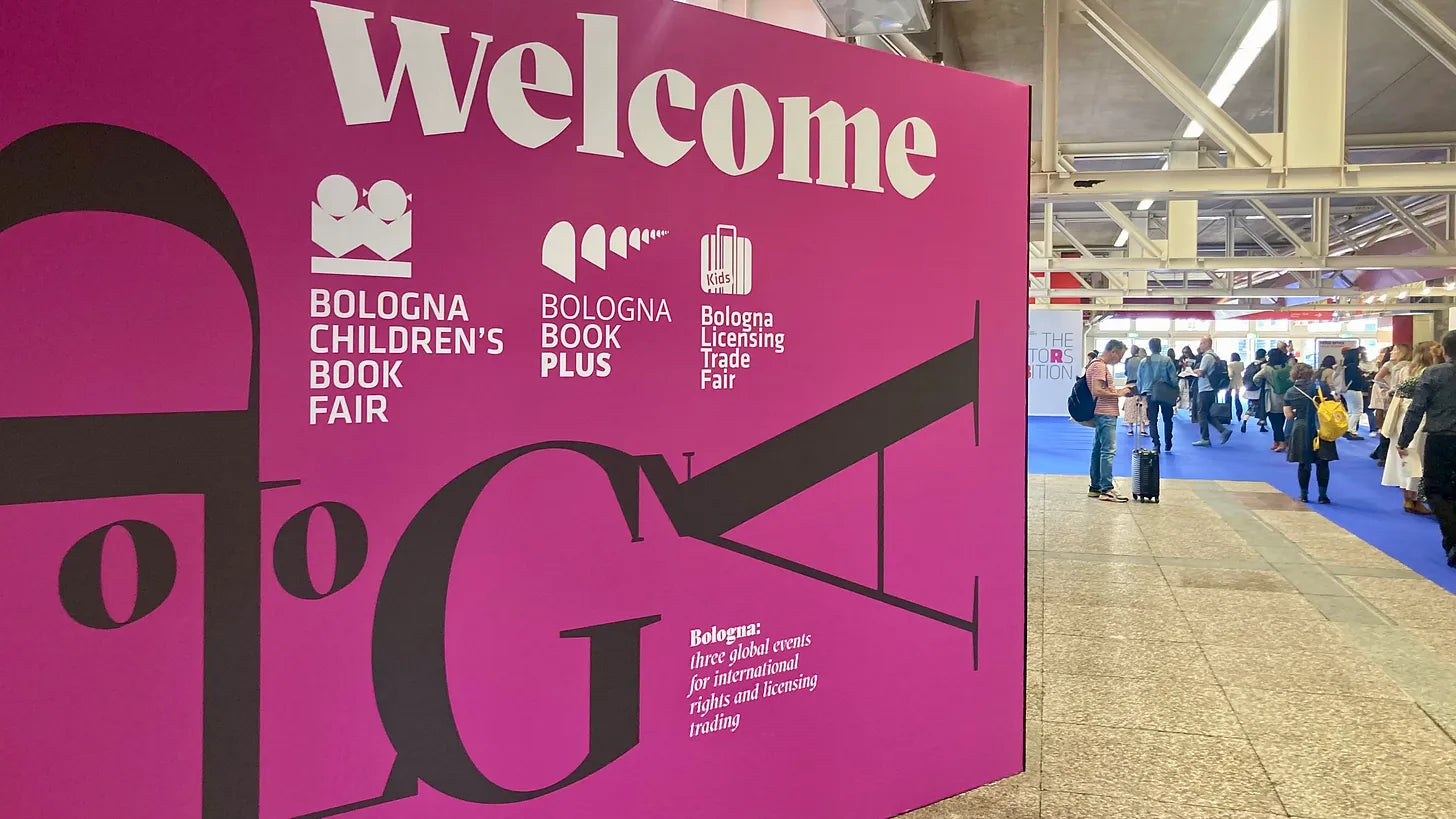 #6. I went to the Bologna Children's Book Fair